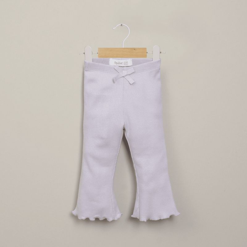 OPALINE - Calza flare lila de niña 40659