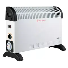 NEX - Estufa Convector Eléctrico con Timer 1800W Calor Silencioso y Eficiente