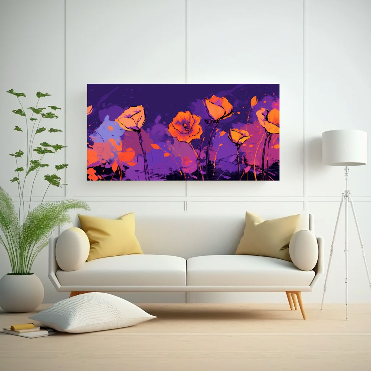 GENERICO - Pinturas De Decoración De Arte De Pared En 60x30 Cm