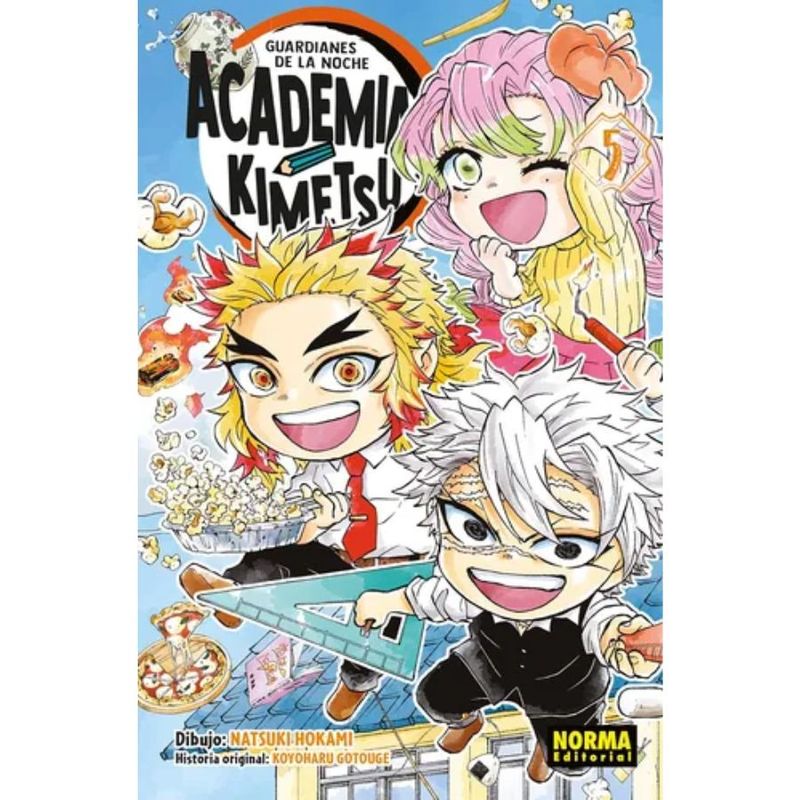 EDITORIAL NORMA - Academia Kimetsu 5 - Demon Slayer Guardianes De La Noche