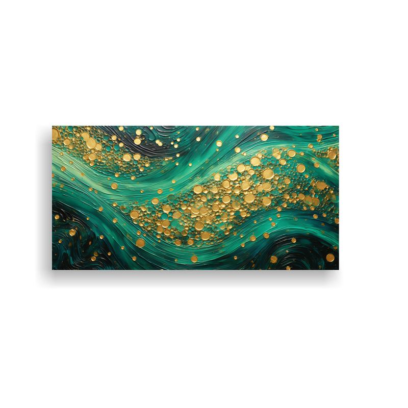 GENERICO - Pinturas Decorativas Estilo Puntillismo Luminoso 80x40 Cm