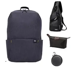BRO TOUMI - Mochila Xiaomi 10L Notebook Impermeable Y 3 en 1 Cartera de viajes