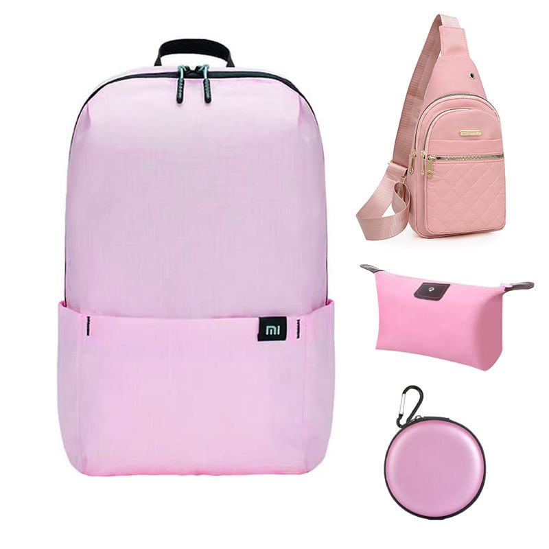 BRO TOUMI - Mochila Xiaomi 10L Notebook Impermeable Y 4 en 1 Cartera de viajes