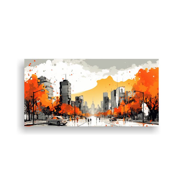 GENERICO - Pinturas De Decoración Minimalista Conceptual En 100x50 Cm
