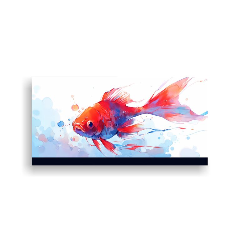 GENERICO - Inspiración Combinación Goldfish En Colores 80x40 Cm