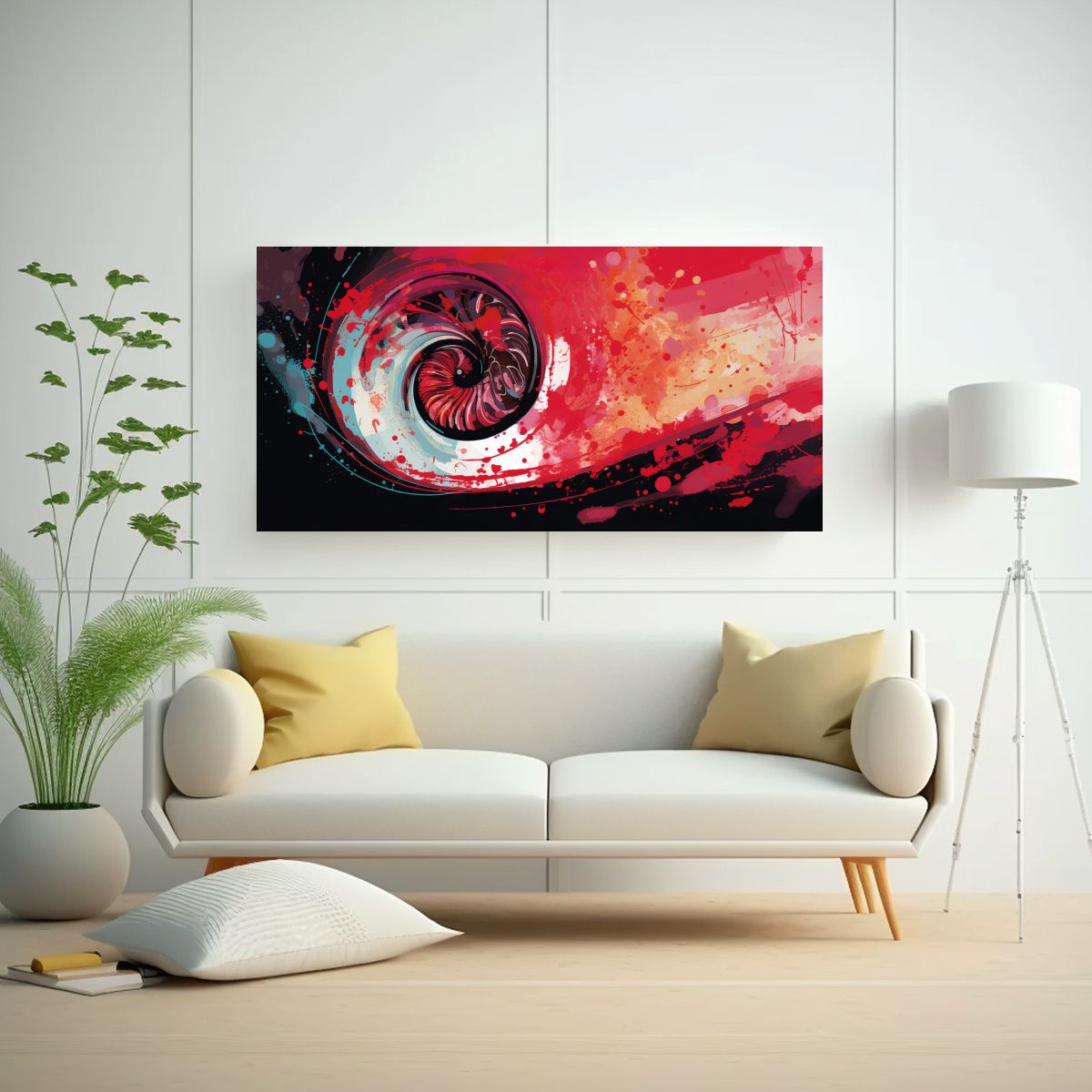 GENERICO - Pinturas De Decoración Neo Pop En Colores 100x50 Cm