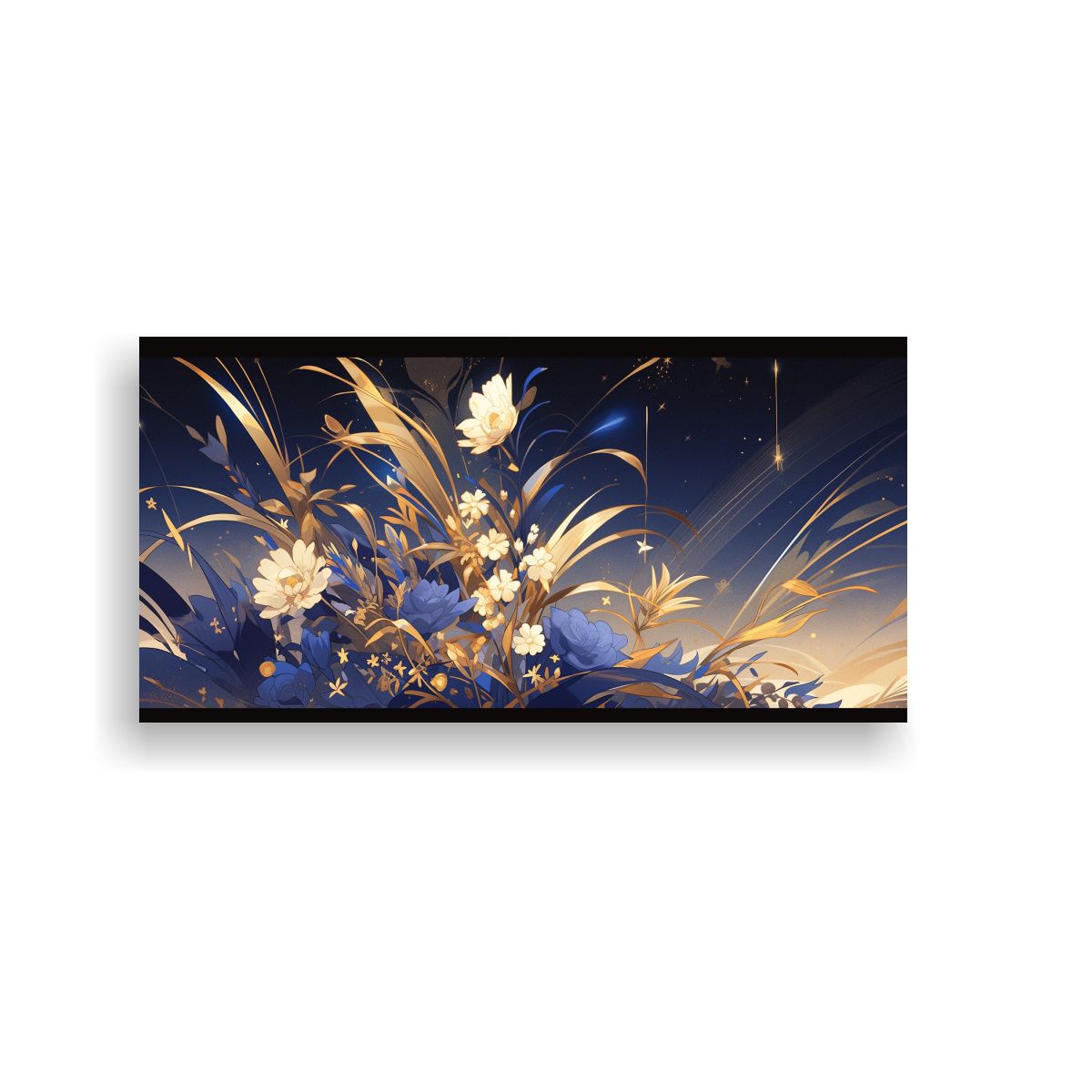 GENERICO - Pinturas Decorativas En Bastidor Con Finas 60x30 Cm