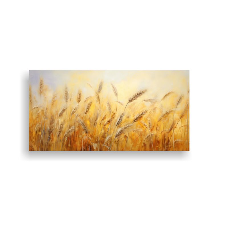 GENERICO - Pintura Abstracta Detallada Al Estilo óleo 80x40 Cm