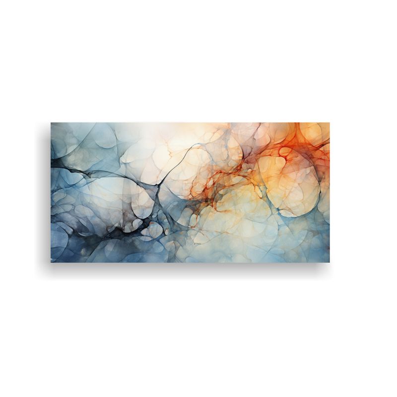 GENERICO - Pintura De Pared Abstracta Belleza Natural 60x30 Cm