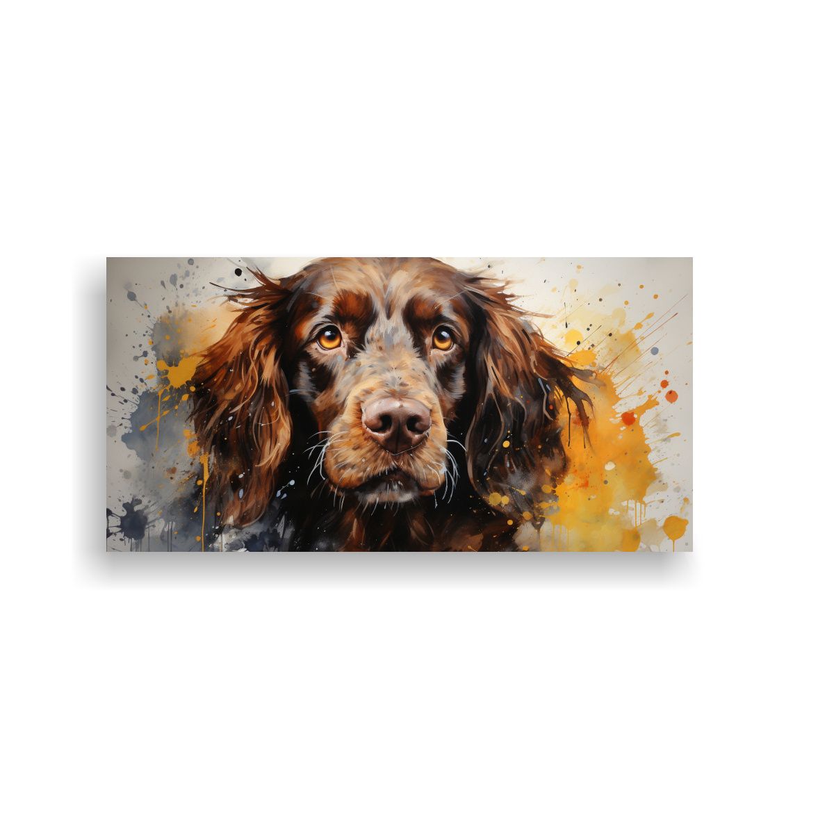 GENERICO - Arte Gráfico Acuarela Setters Estilo Acuarela 100x50 Cm