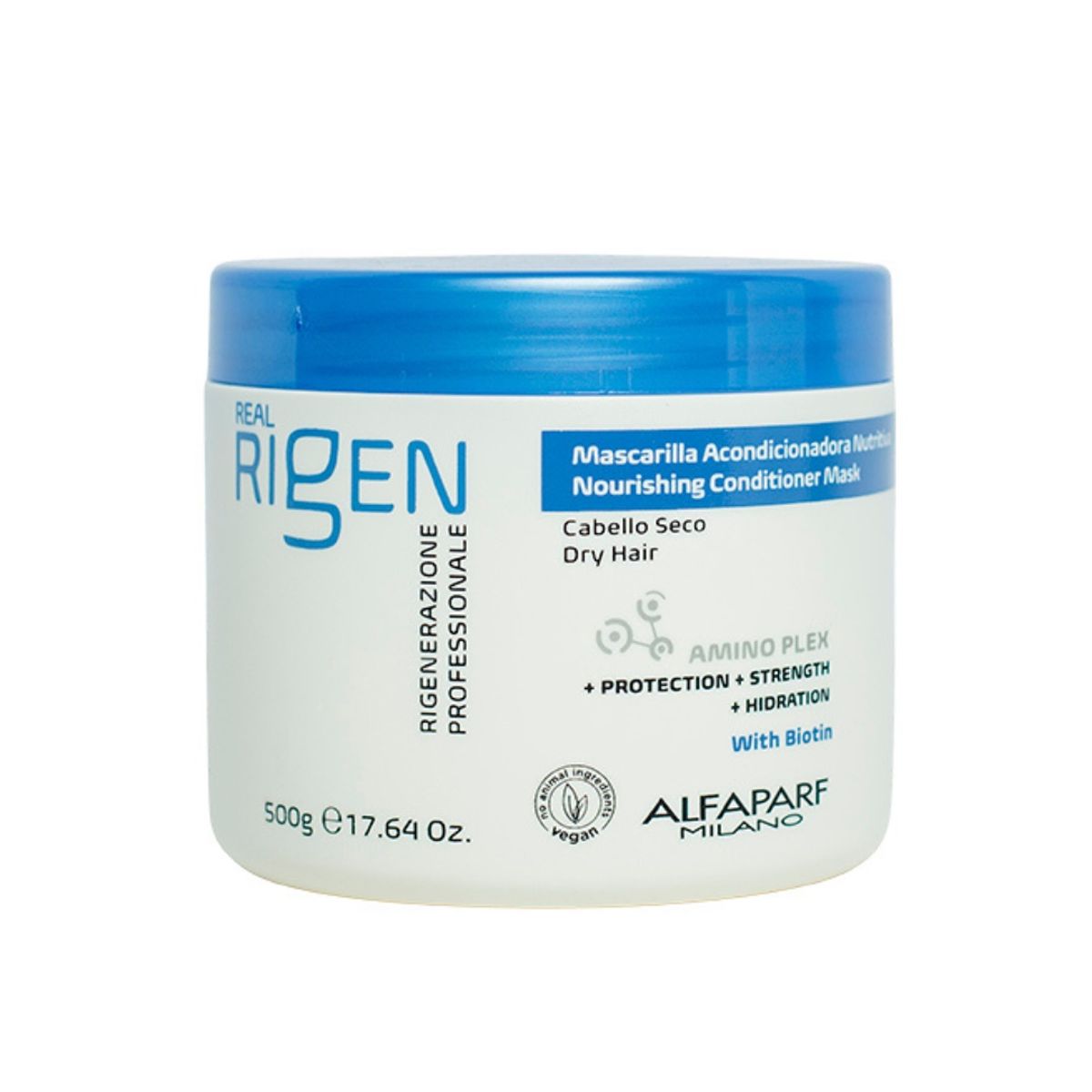 ALFAPARF MILANO - MASCARILLA ALFAPARF REAL RIGEN NUTRITIVA - CABELLO SECO 500 ML