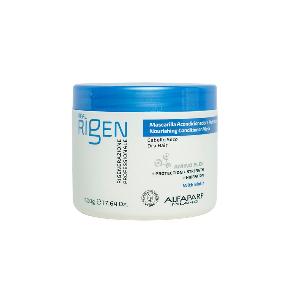 ALFAPARF MILANO - MASCARILLA ALFAPARF REAL RIGEN NUTRITIVA - CABELLO SECO 500 ML