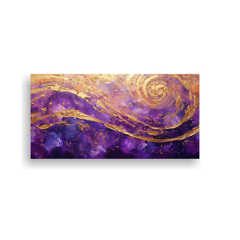 GENERICO - Pintura Decorativa De Lienzo Estilo Puntillismo 100x50 Cm