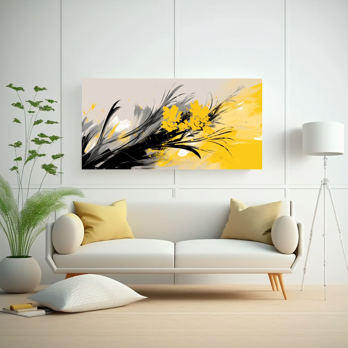 GENERICO - Cuadros Decorativos De Arte En Lienzo Canva Tela 80x40 Cm