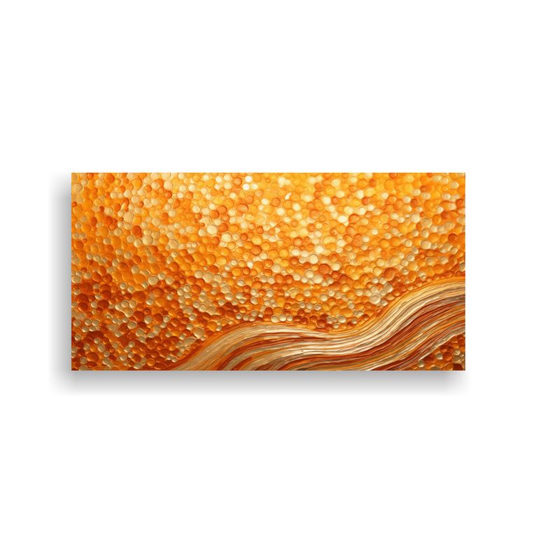 GENERICO - Cuadro Decorativo Estilo Puntillismo Luminoso 100x50 Cm