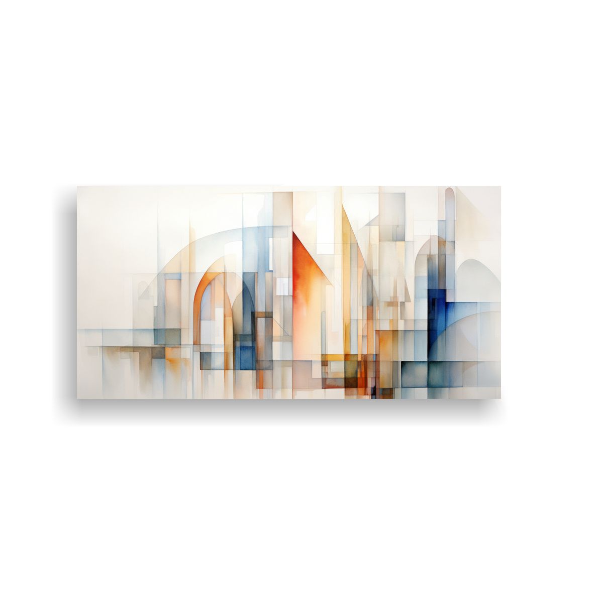 GENERICO - Pinturas Decorativas Reinterpretación Abstracta 80x40 Cm