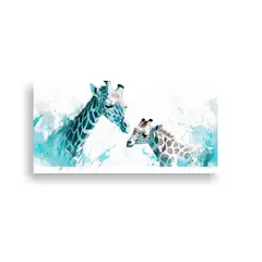 GENERICO - Pinturas Decorativas De Animales De Safari En 60x30 Cm