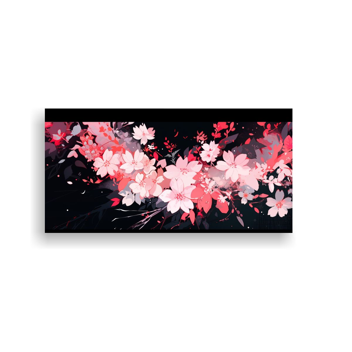 GENERICO - Pintura Decorativa Estilo Neonoir Con Atmósfera 80x40 Cm