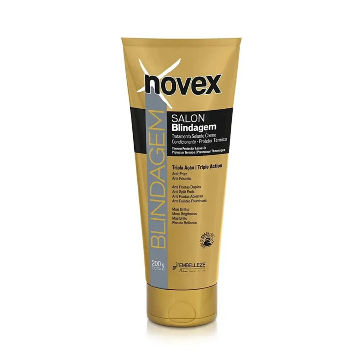 NOVEX - Protector Termico Reparador Blindagem Finalizador Novex200ml