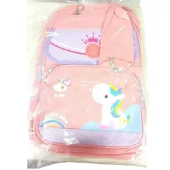 GENERICO - Pack mochila con estuche lindo para niños 40 x 30cm
