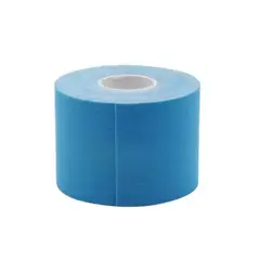 GENERICO - Cinta Tape Kinesiología Vendaje Neuromuscular Fitnes 5cmx5mt Azul