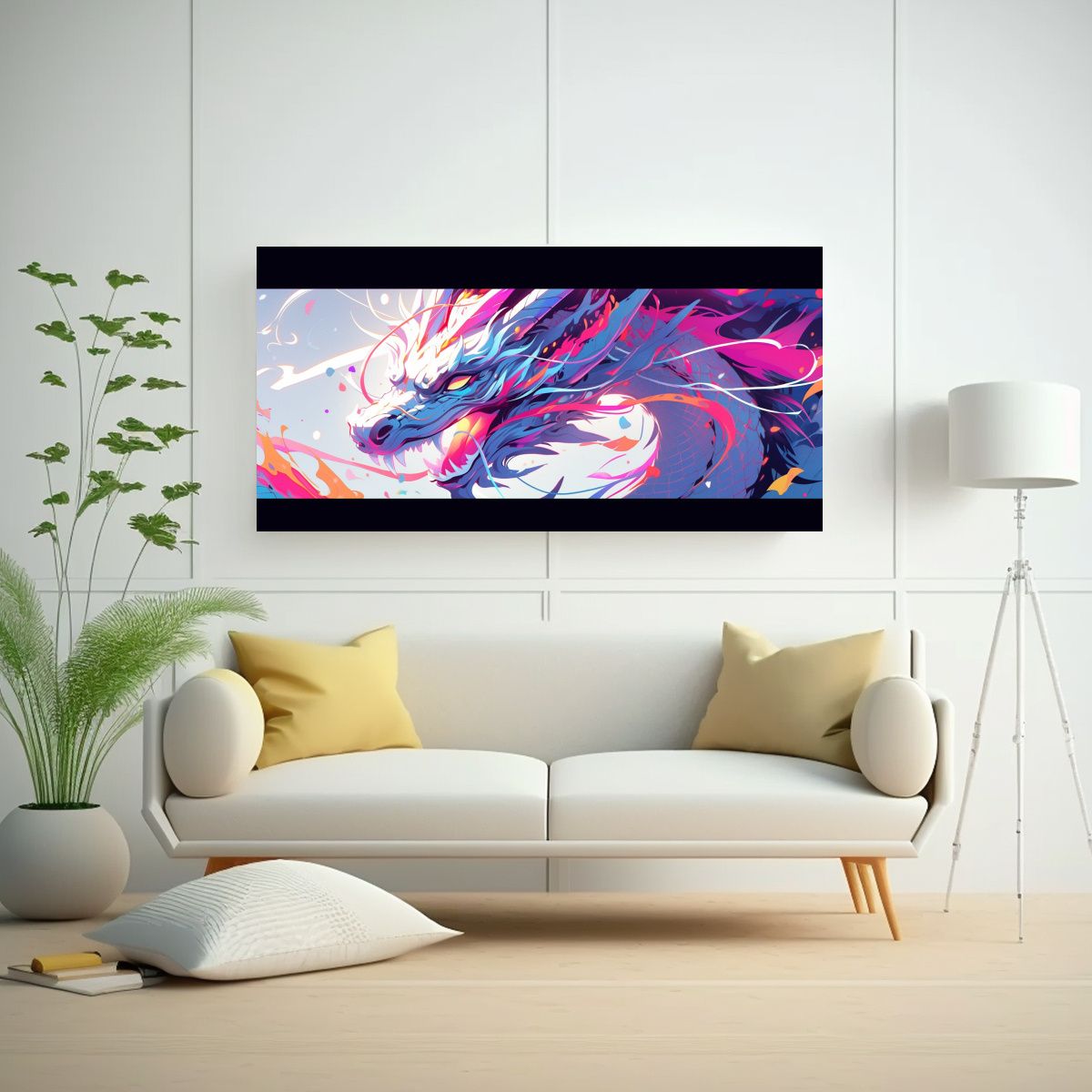 GENERICO - Pinturas Decorativas De Concepto De Arte Fino 60x30 Cm