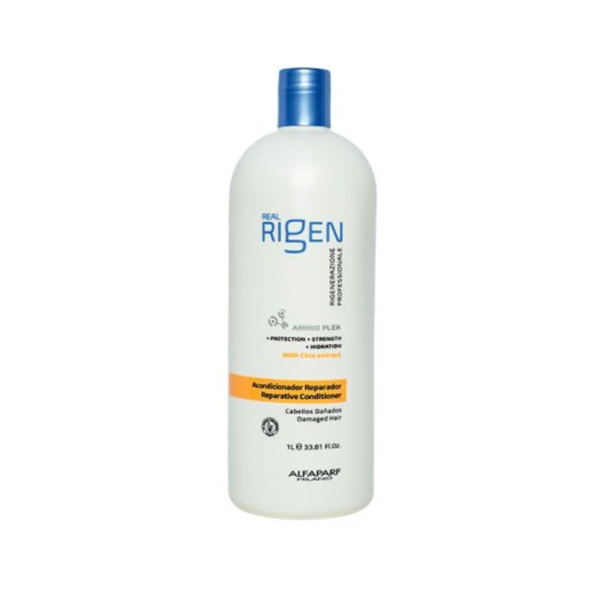 ALFAPARF MILANO - ACONDICIONADOR ALFAPARF REAL RIGEN  REPARADOR CABELLO DAÑADO 1000 ML