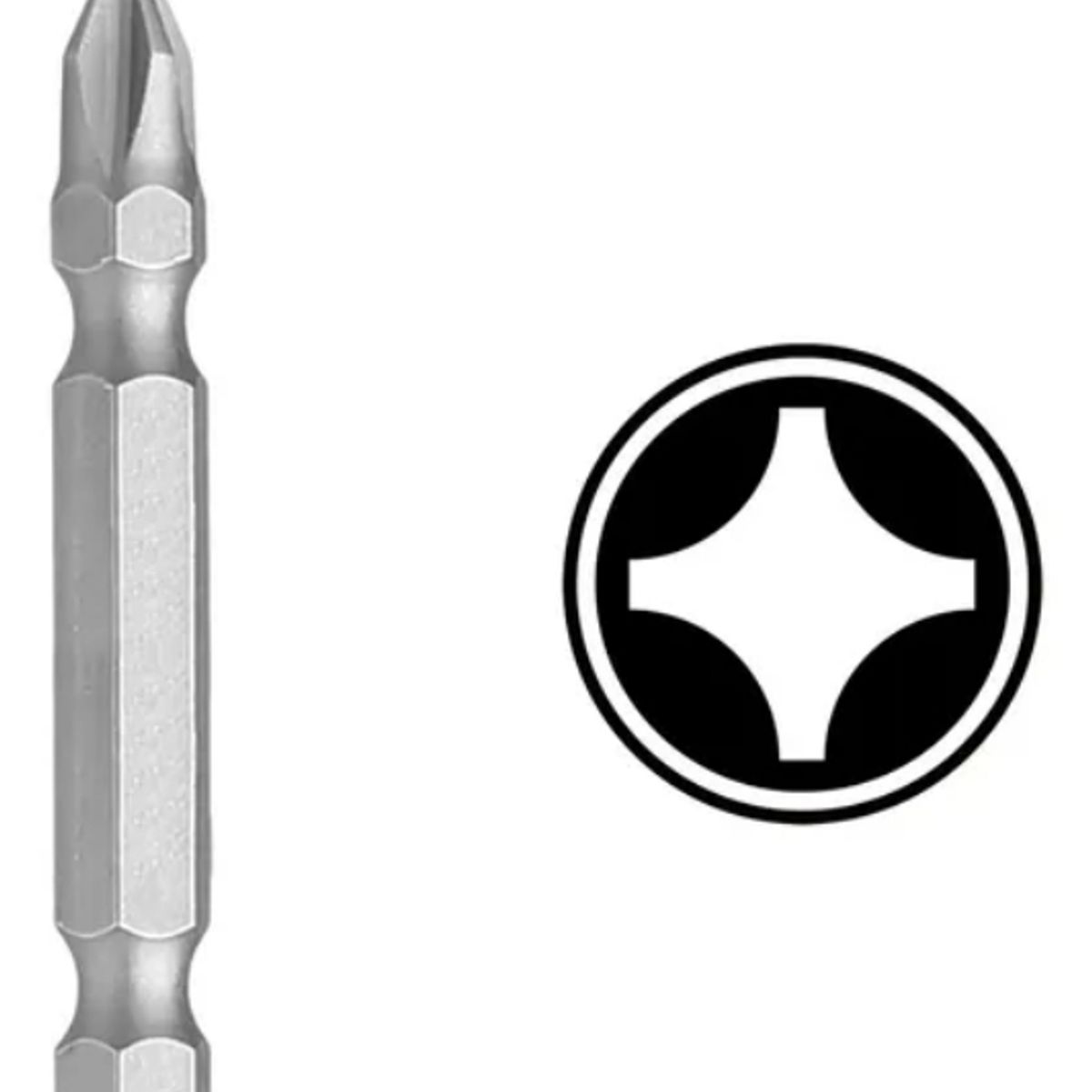 TOTAL TOOLS - Juego Set De Puntas Phillips Ph2 X 50mm Imantadas