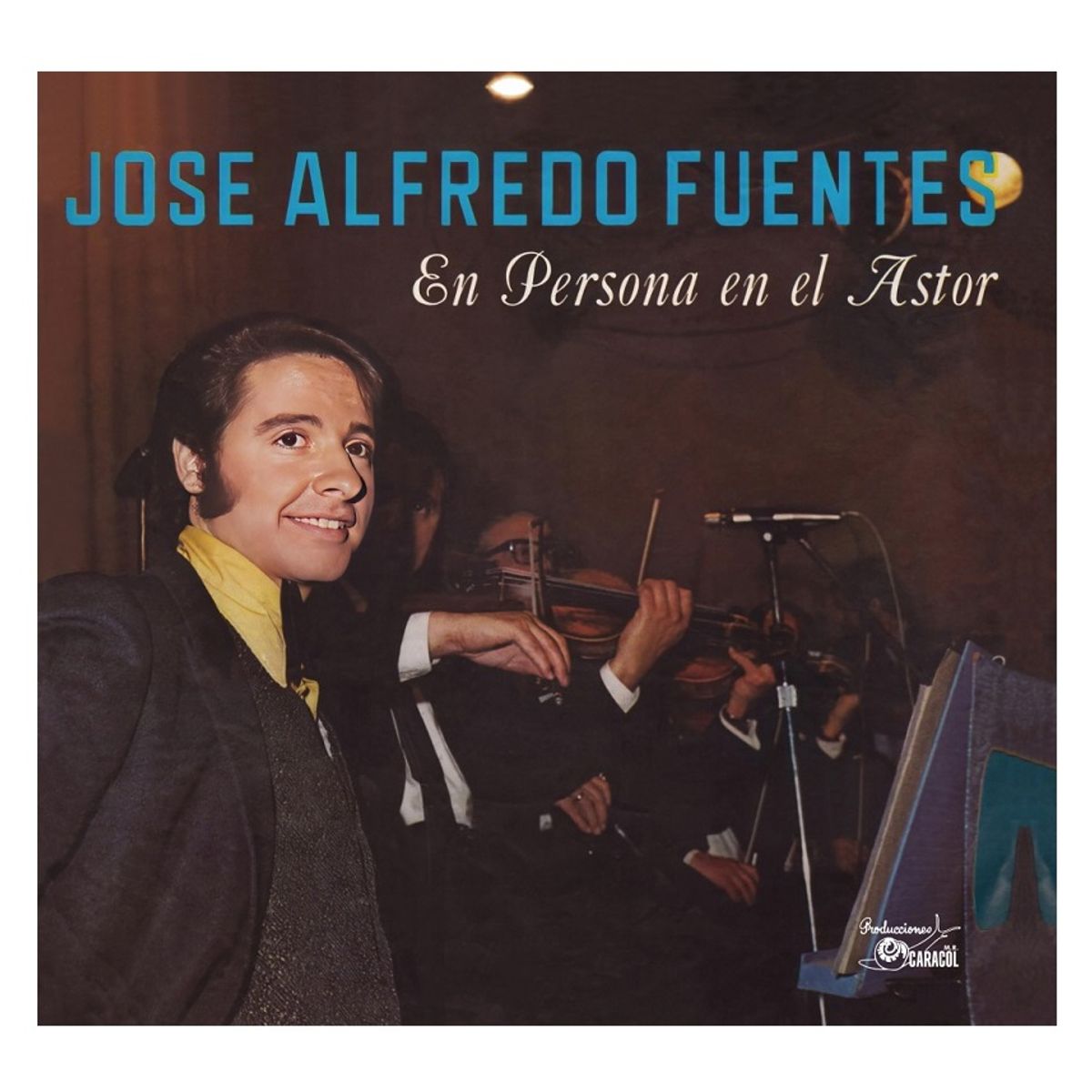 GENERICO - Vinilo José Alfredo Fuentes - En Persona En El Astor