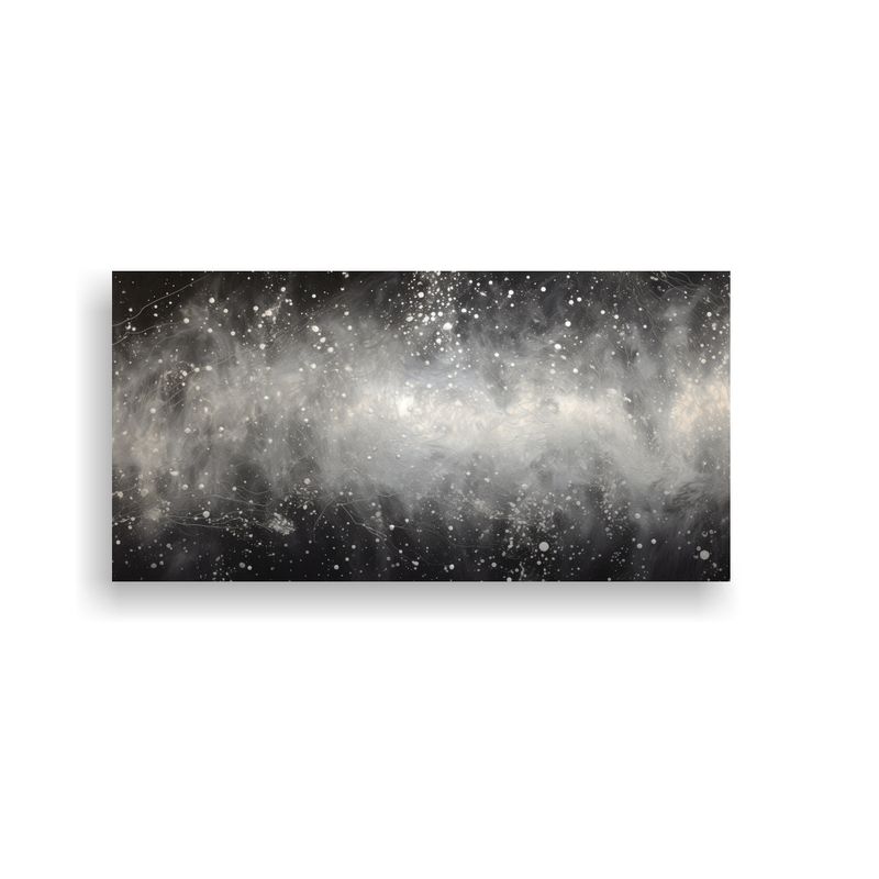 GENERICO - Lienzo De Tela Patron Intenso Baño Estilo 100x50 Cm