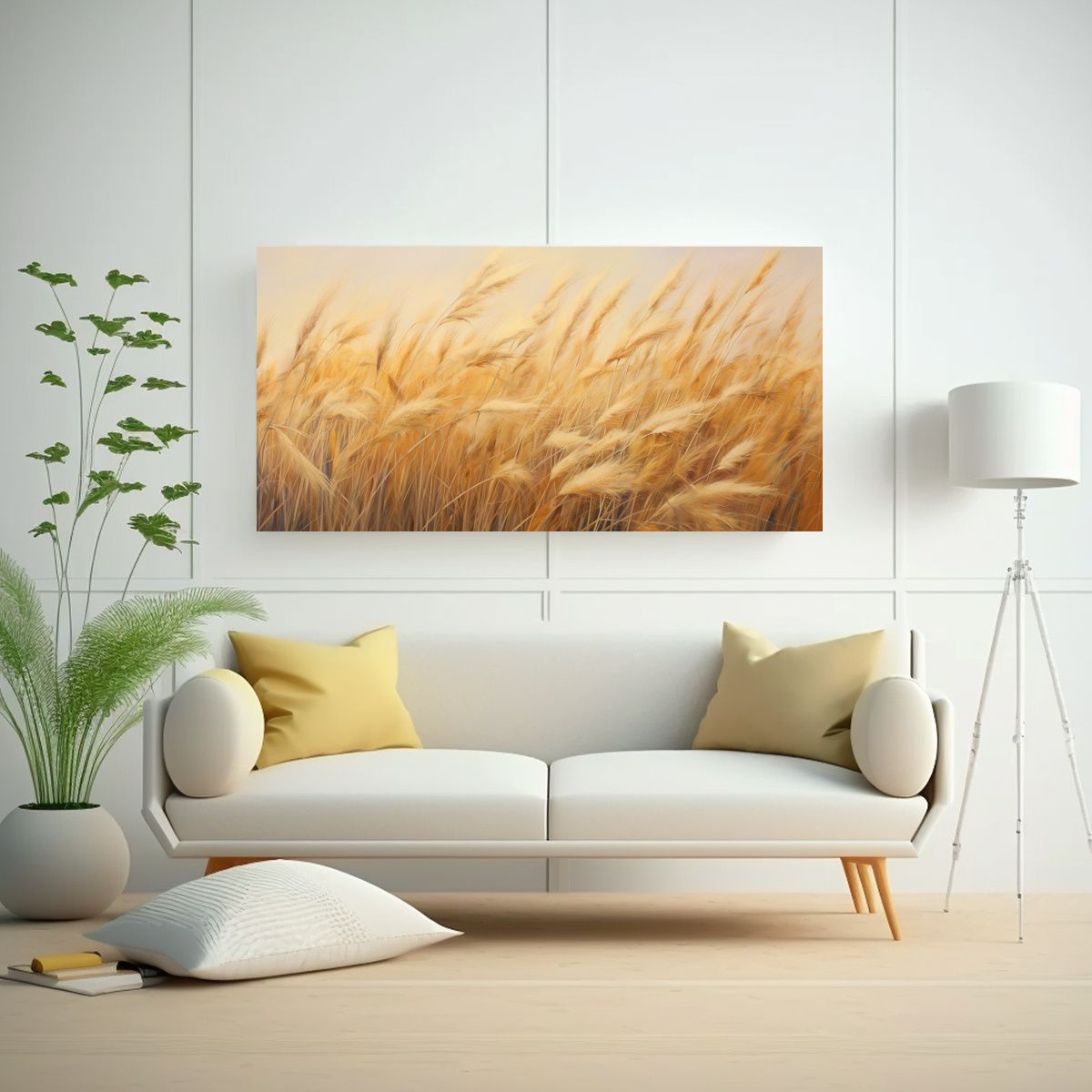 GENERICO - Pintura Abstracta Detallada En Estilo óleo De 100x50 Cm