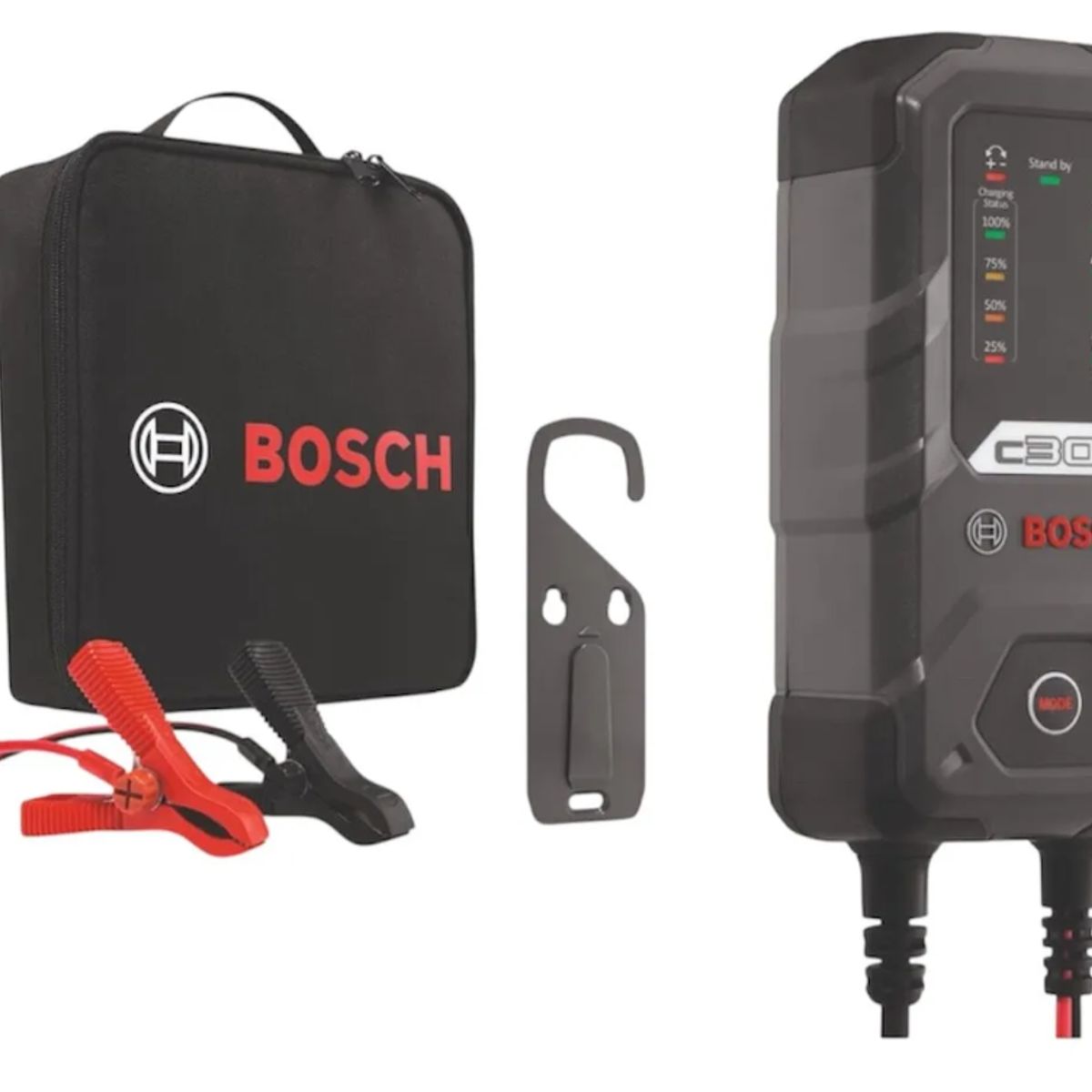 BOSCH - Cargador De Batería Inteligente 6-12V C30 Bosch