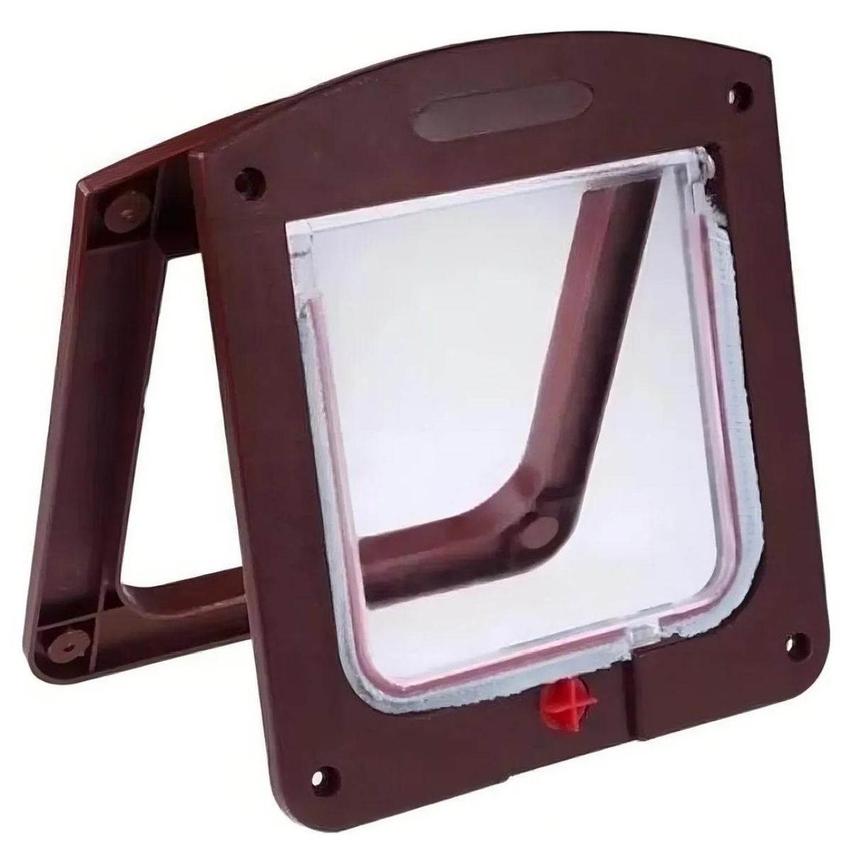 GENERICO - Puerta Para Gatos Y Perro Abatible Puerta Exterior Mascota