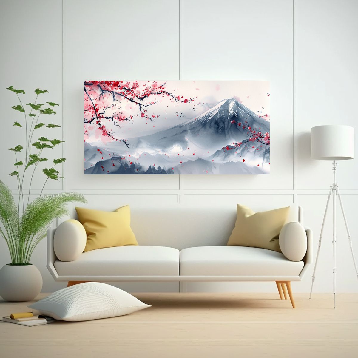 GENERICO - Pinturas Modernas De Tela En Bastidor Intenso 80x40 Cm