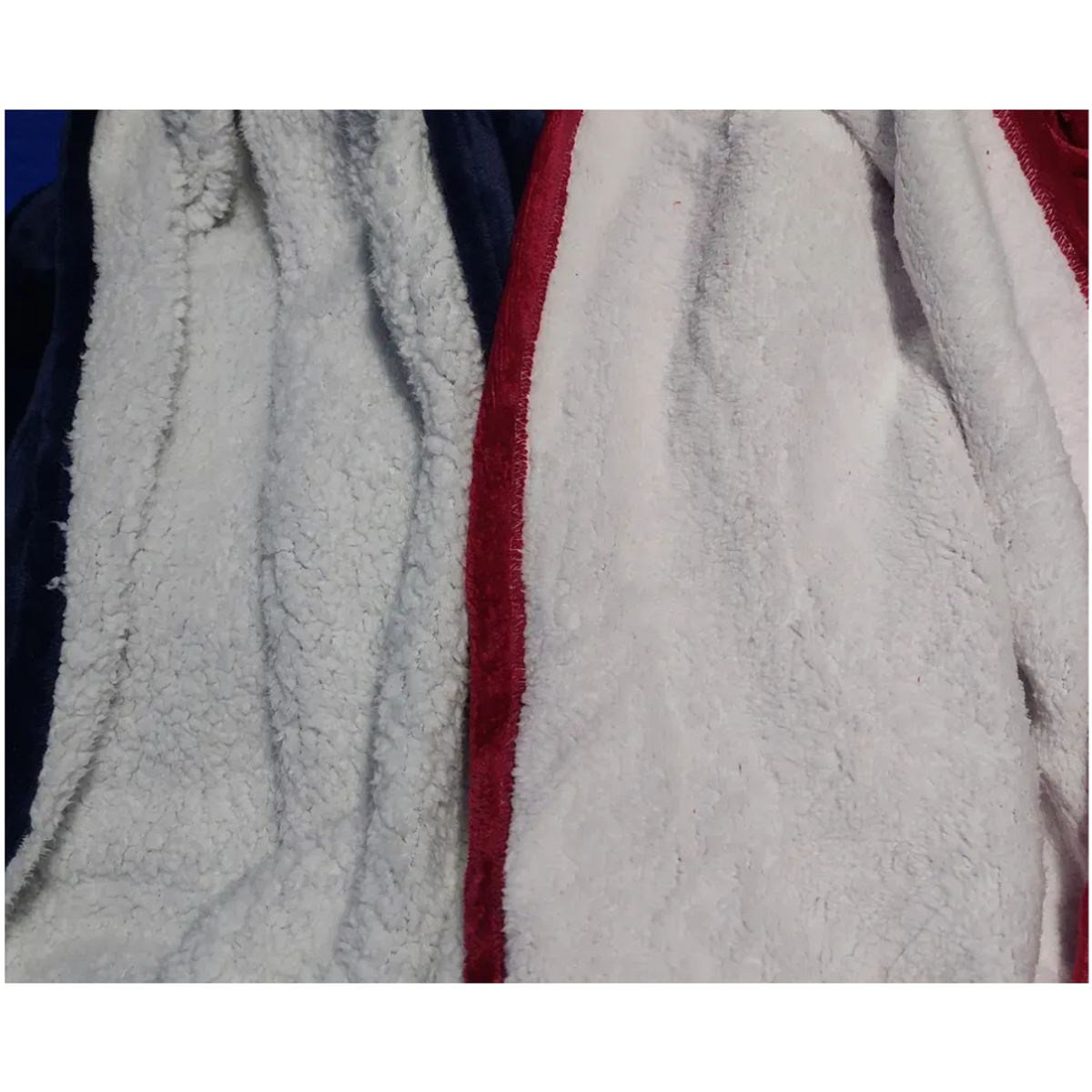 MOVI - Polerón Sherpa Con Capucha Tipo Huggle Talla Unica
