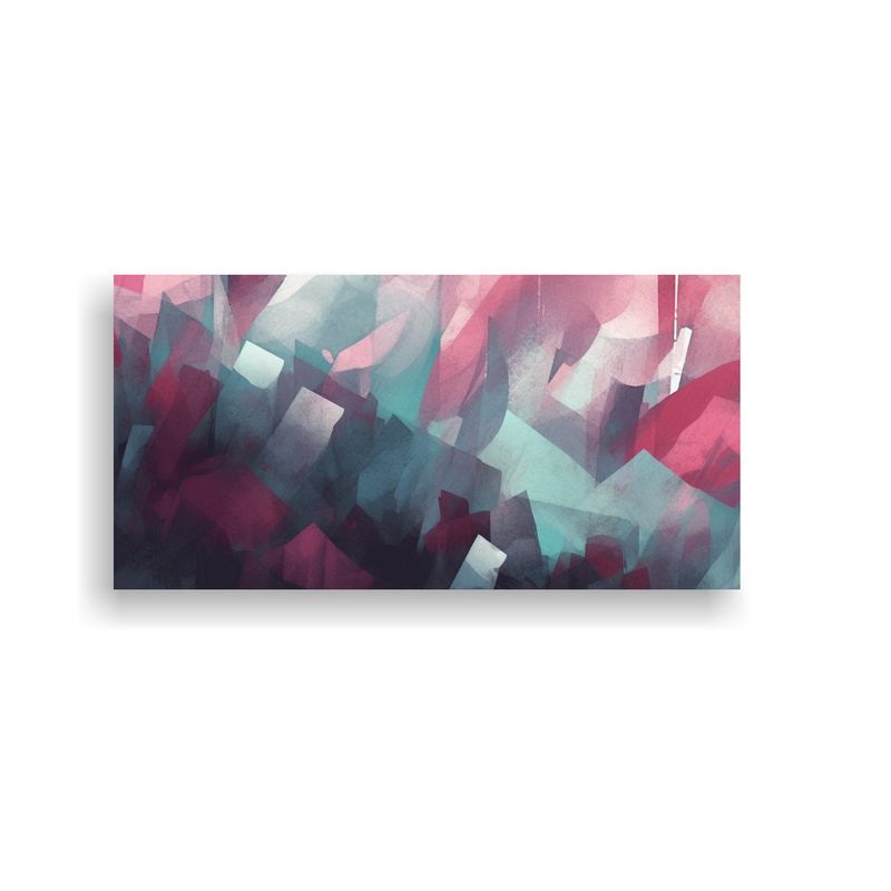 GENERICO - Pinturas Decorativas Minimalistas Con Fondo 60x30 Cm