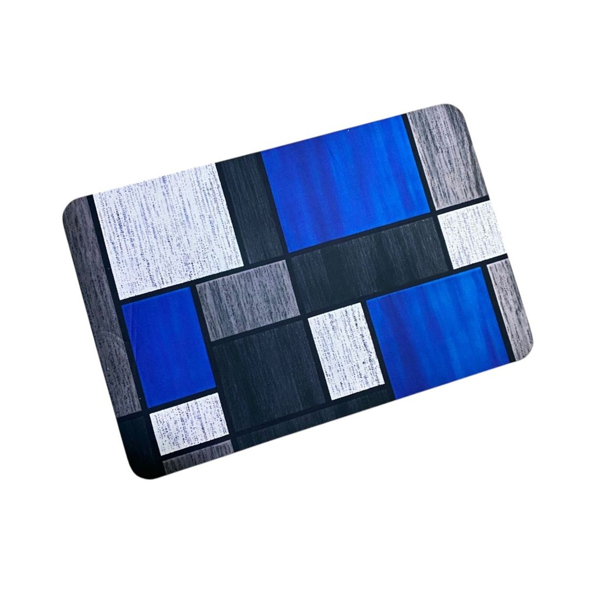 GENERICO - alfombras para baño bajada de bano super absorbente CUADROS