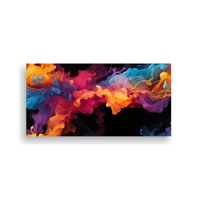 GENERICO - Pinturas Decorativas De Baño Con Colores Oscuros 60x30 Cm