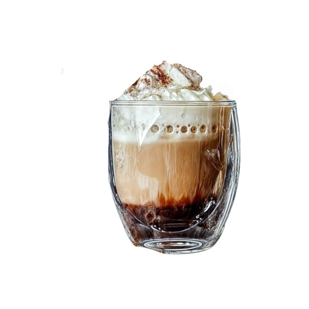 GENERICO - Taza Doble Vidrio Tazas café Doble Vidrio Doble Pared 250 Ml