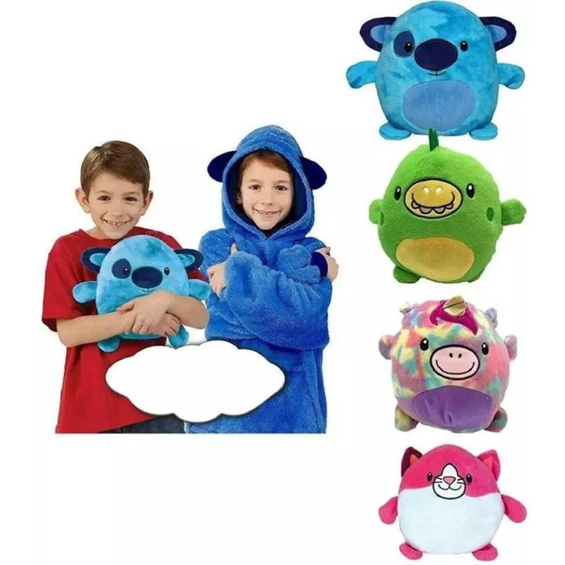 MOVI - Polerón Peluche Sherpa Infantil Unisex Talla Unica