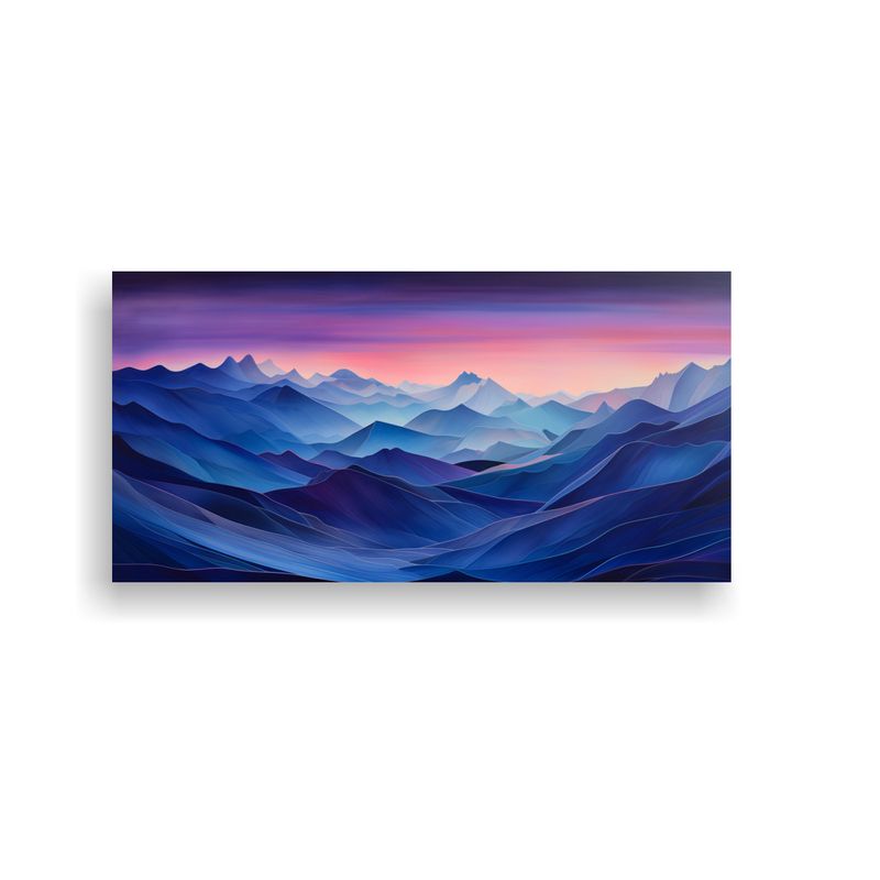 GENERICO - Cuadro Vintage Para Dormitorio Paisaje 60x30 Cm