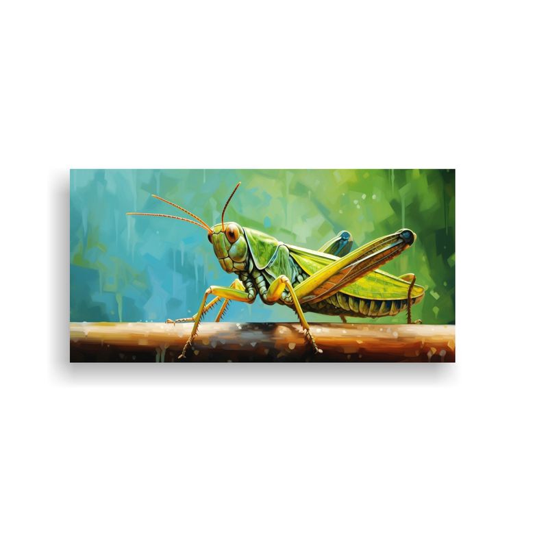 GENERICO - Pintura Al Estilo óleo De Estilo Colorido 100x50 Cm