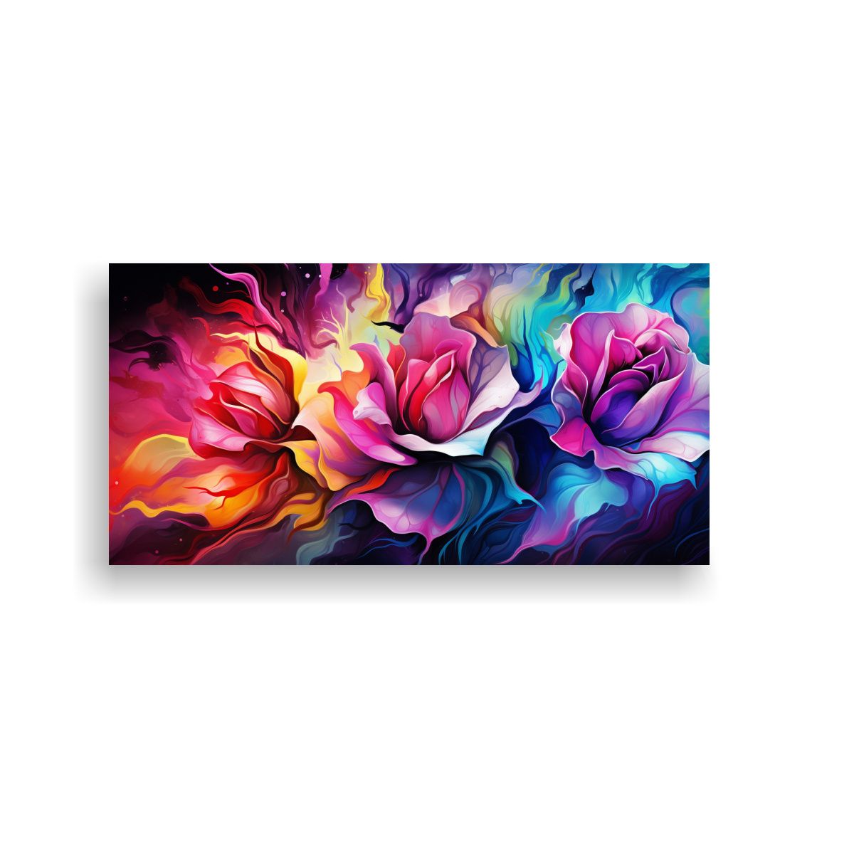 GENERICO - Arte De Pared Elegante Con Atmosfera Neonoir 60x30 Cm