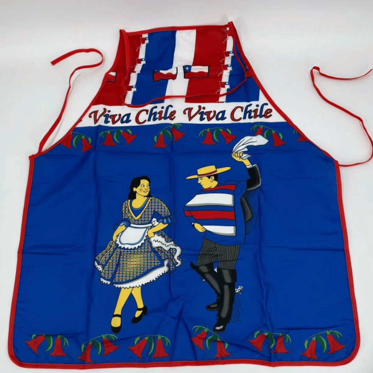 HOMESTAR - Delantal Cocina “Viva Chile” Fiesta Patrias
