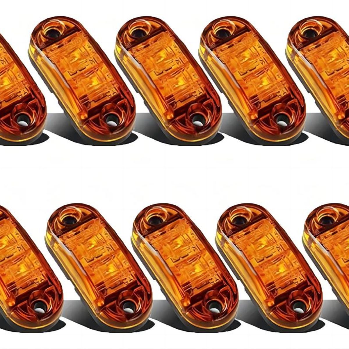 GENERICO - Focos Luces Laterales Posición Trochas Universal Led 12v 24v