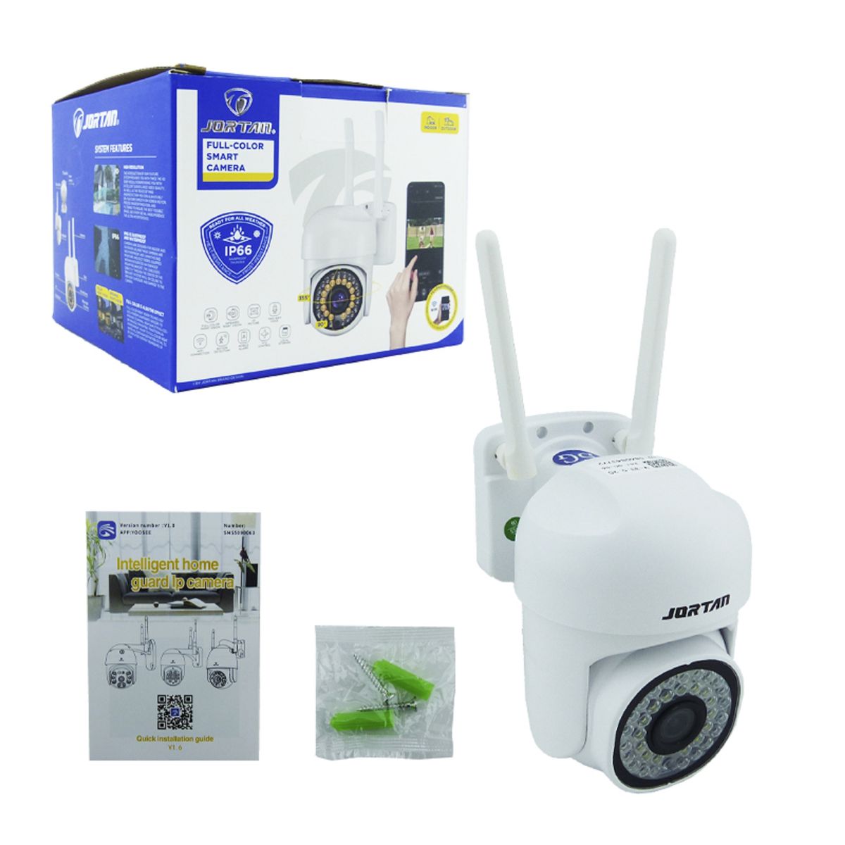 GENERICO - Cámara IP de alta definición con conexión WiFi dual band 24 y 5G