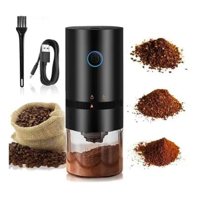 Everso Molinillo De Café Electrico Moledor Portátil
