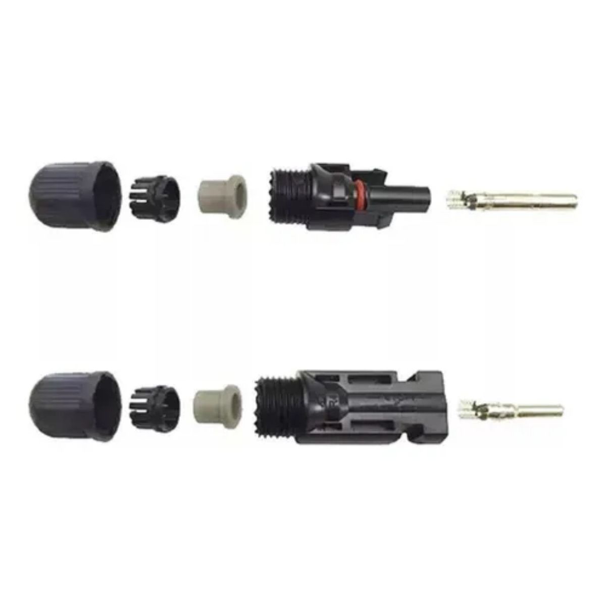 GENERICO - 10 Pares Conector Mc4 Macho Hembra
