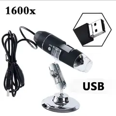 GENERICO - Microscopio Digital electronico Usb 1600x