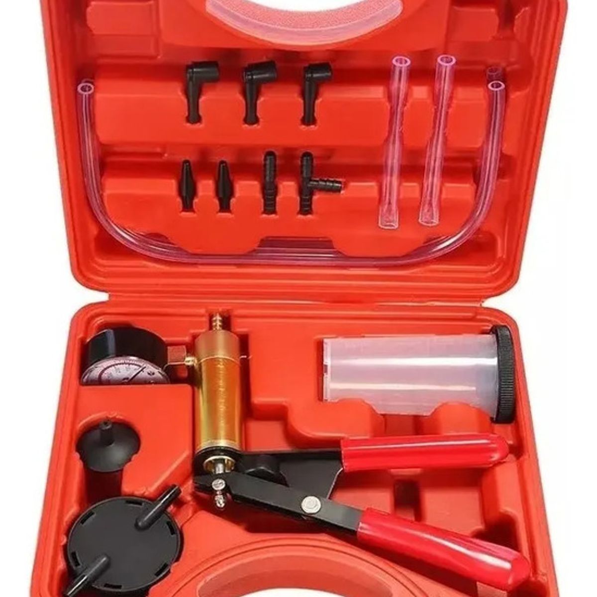 GENERICO - Kit Bomba Purgador Sangrador De Frenos De Vacio